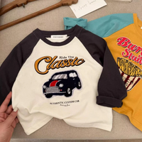 Thumbnail for LittleRetro – Cool & Trendy – Kids' Long-Sleeve Shirt with Graphic Print