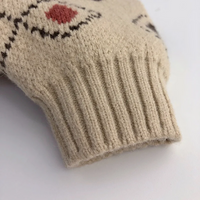 Thumbnail for LittleRetro – Warm & Stylish – Knitted Children's Sweater with Diamond Pattern