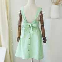 Thumbnail for BloomGrace – Cute & Comfortable – Children's Dress with Bow & Adjustable Shoulder Straps