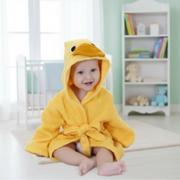 Thumbnail for CozyNest – Soft & Absorbent – Bathrobe with Animal Design