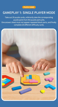Thumbnail for Logic Blocks™ – Color & Creativity - Geometric Puzzle
