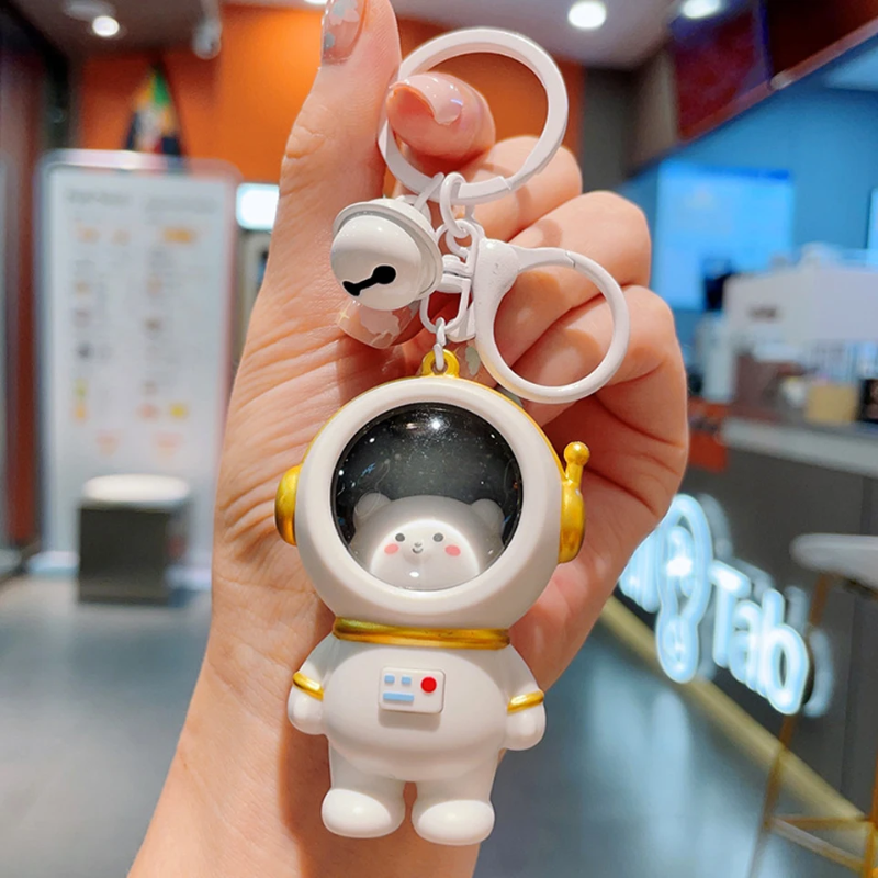 Glowing Astronaut Charm – Cute & Glowing – Astronaut Bag Charm
