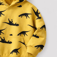 Thumbnail for DinoStyle – Warm & Breathable – Hoodie with Triceratops Print