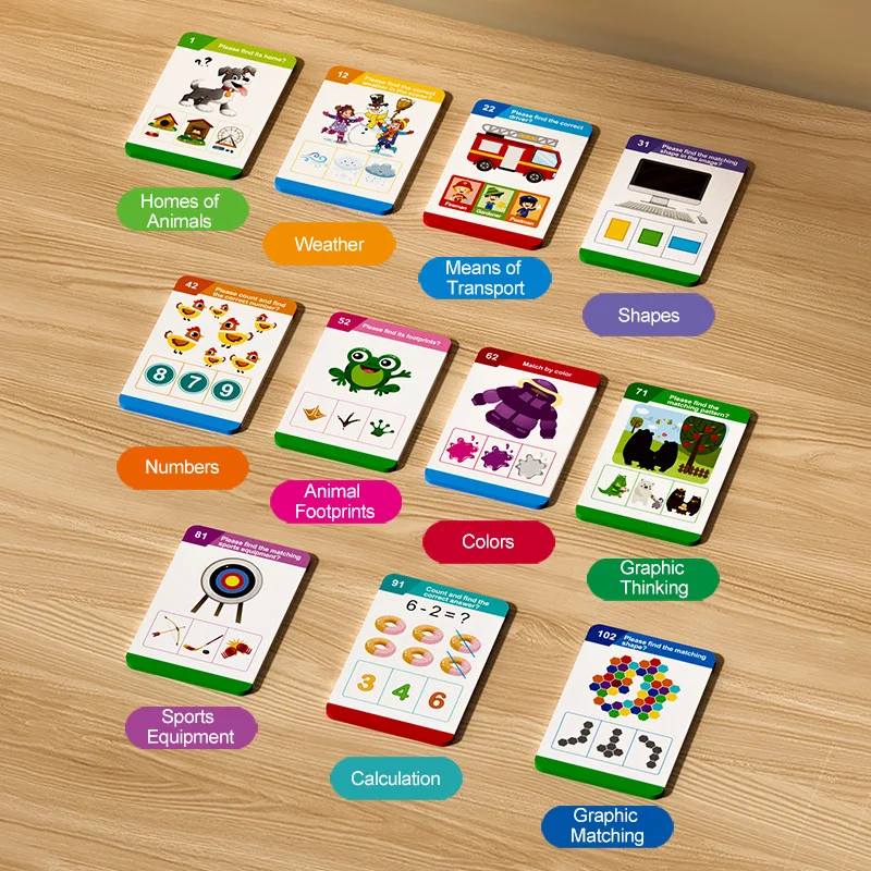 TalkyCards – Interactive & Educational – Talking Flashcards for Kids