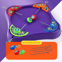 Thumbnail for SpinArena – Active & Interactive – Pull-String Spinning Top Play Set