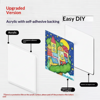 Thumbnail for FridgeArt – Creative & Personal – DIY Acrylic Magnet Set for the Fridge