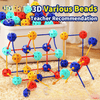 Connect Beads™ - Flexible PVC beads - 3D Geometric building blocks