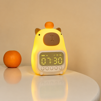 Thumbnail for CappyClock – Cute & Multifunctional – Digital Kids' Alarm Clock with Night Light