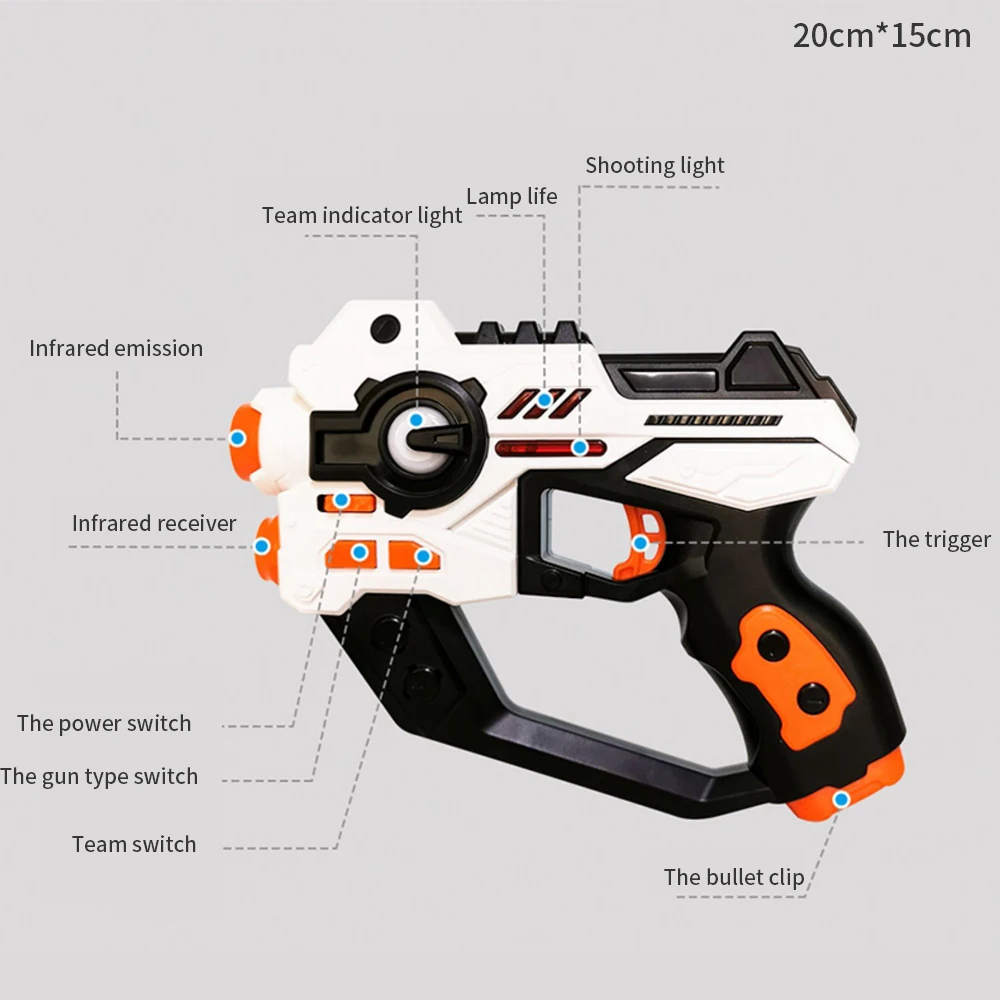 TargetPro – Competitive & Adventurous – Laser Tag Pistol Set