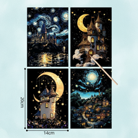 Thumbnail for GlowArt – Glow-in-the-dark – Scratch Cards Set