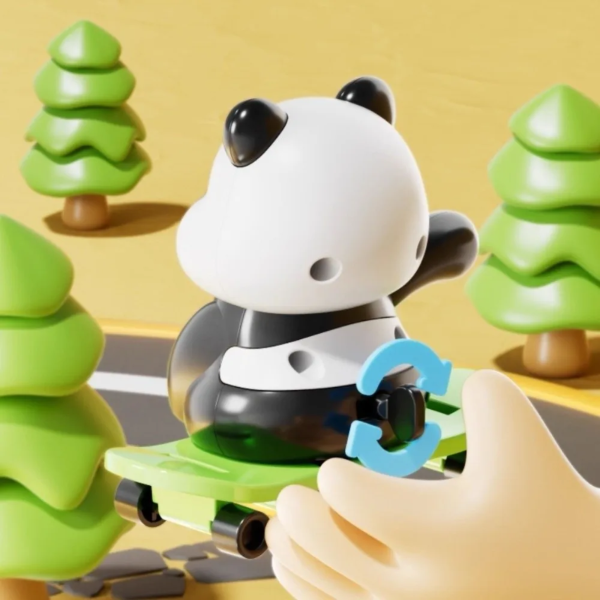 PandaPlay – Fun & Active – Wind-Up Panda Toy