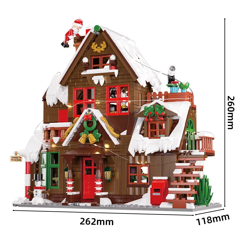 ChristmasHome – Festive & Creative – Christmas House Building Set