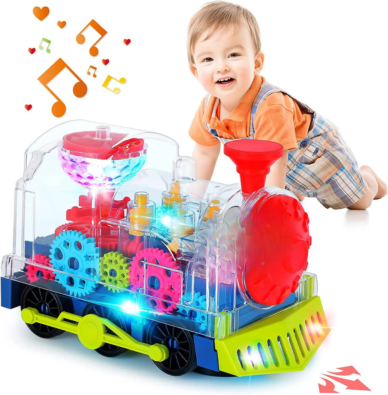 Train light™ - Fantastic and educational - Toy train with lights and music