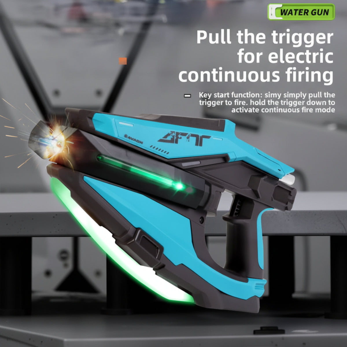 WaterStrike – Power & Fun – Tomahawk Automatic Water Gun