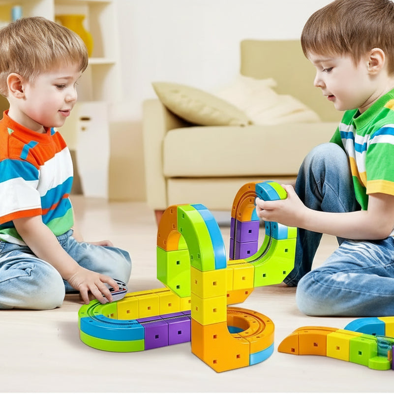 DIY Cube Track – Creative & Active – Creative DIY Train Track