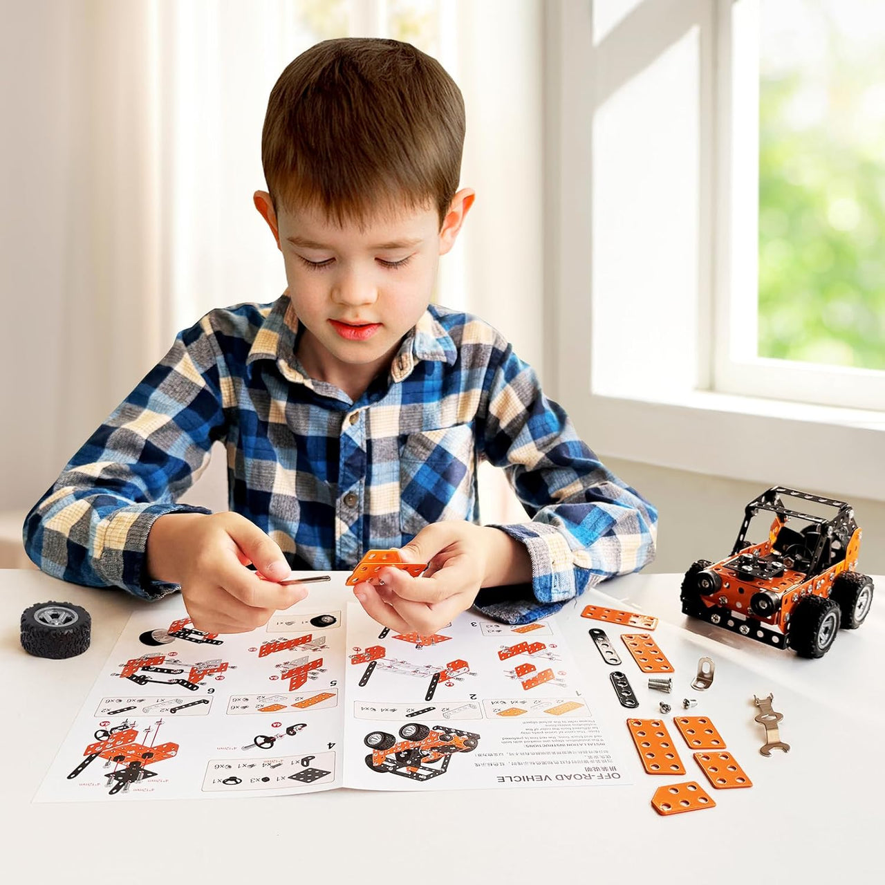 MetalBuild – Cool & Educational – Construction Vehicle Set
