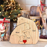 Thumbnail for Family Puzzle™ – Personalized Mother's Day Gift with a Family of Bears