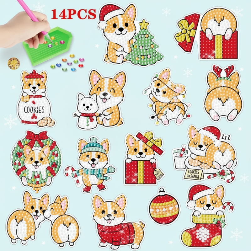 GemArt – Shady & Shiny – Diamond Painting Stickers