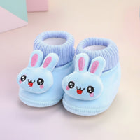 Thumbnail for CuddleSteps – Warm and non-slip – Animal Baby Slippers