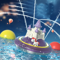 Thumbnail for SpalshCastle – Magical & Interactive – Floating Unicorn Castle Play Set