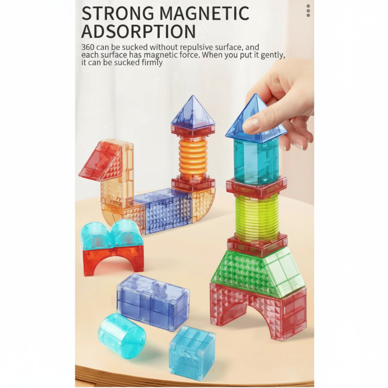 MagniCube – Creative & Educational – Magnetic Building Blocks Set