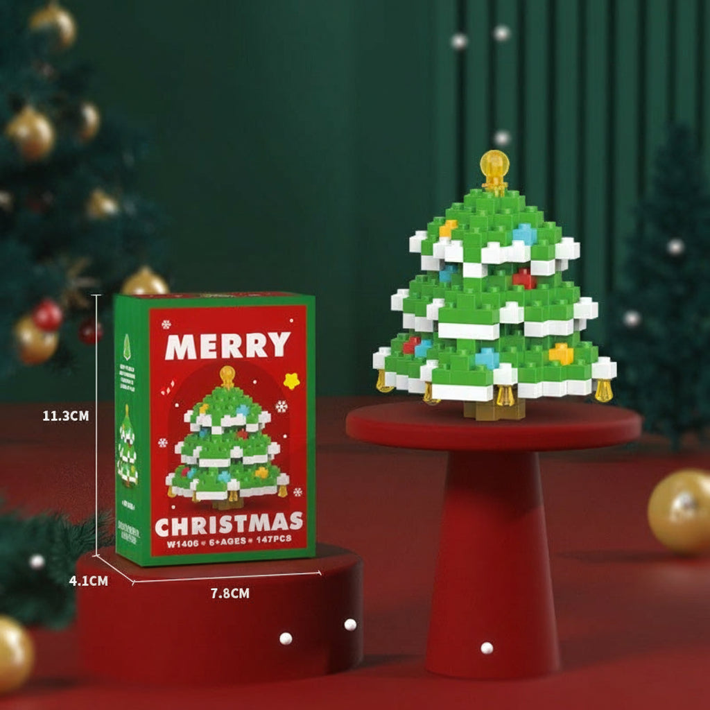 HolidayBlocks – Cheerful & Decorative – Christmas Mini Building Blocks