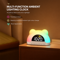 Thumbnail for TinySunrise – Gentle & Functional – Digital Alarm Clock with Sunrise Light