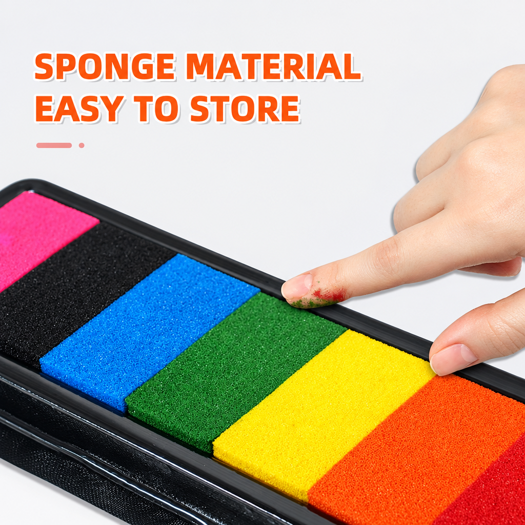 FingerArt – Creative & Colorful – Finger Paint Book for Children