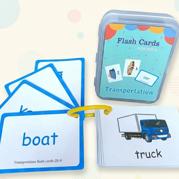 SmartyCards – Cheerful & Language-rich – Educational Word Cards (English)