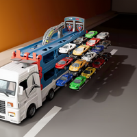Thumbnail for CarHauler – Fun & Adventurous – Car Transporter Play Set with Race Cars