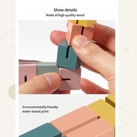Thumbnail for WoodCraft – Challenging & Educational – 3D Wooden Building Blocks Puzzle
