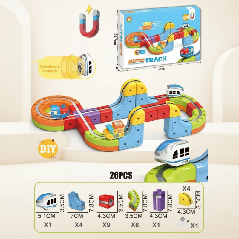 MagniTrack – Creative & Electric – Anti-Gravity Electric Train