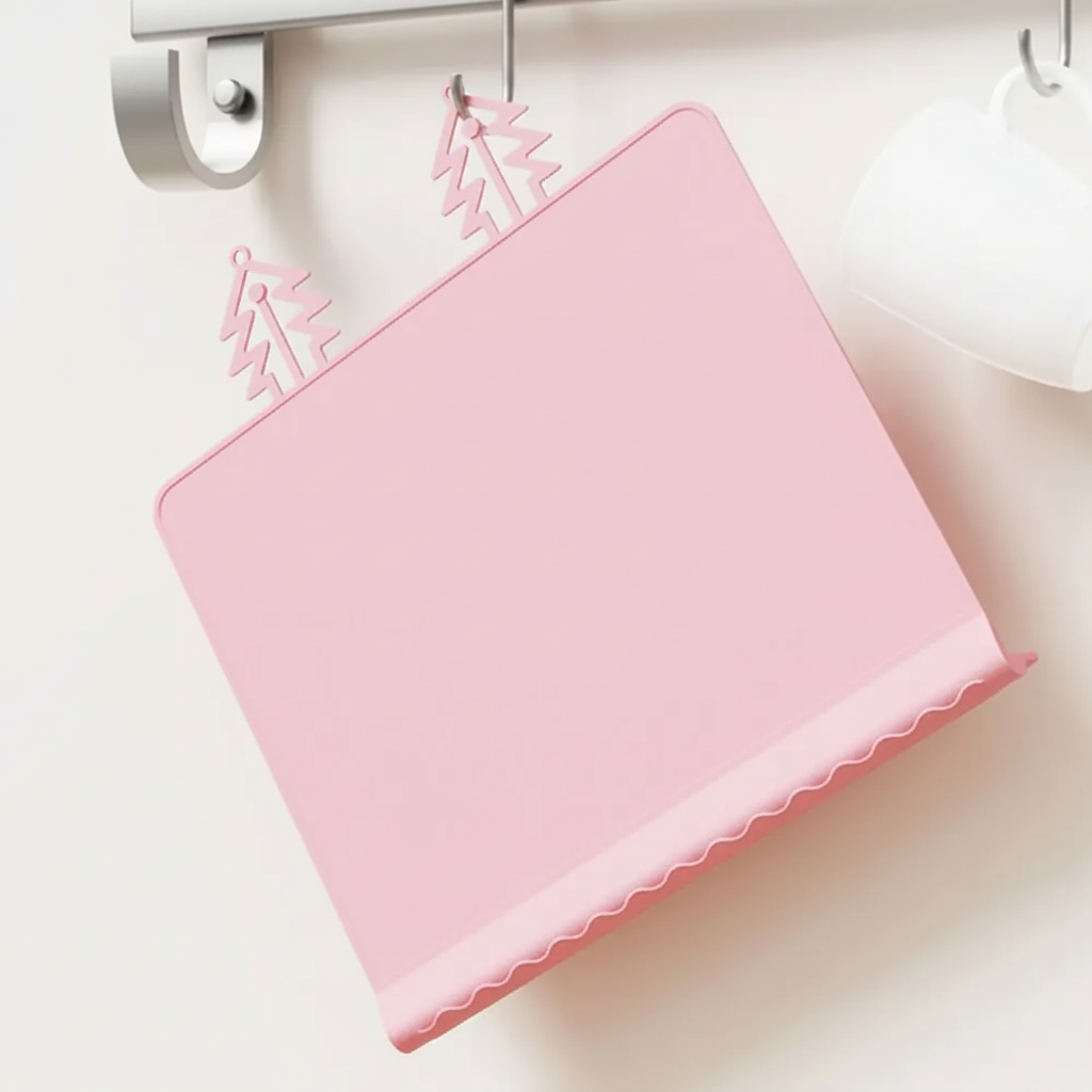 BabySafe – Practical & Hygienic – Silicone Placemat with Raised Edge
