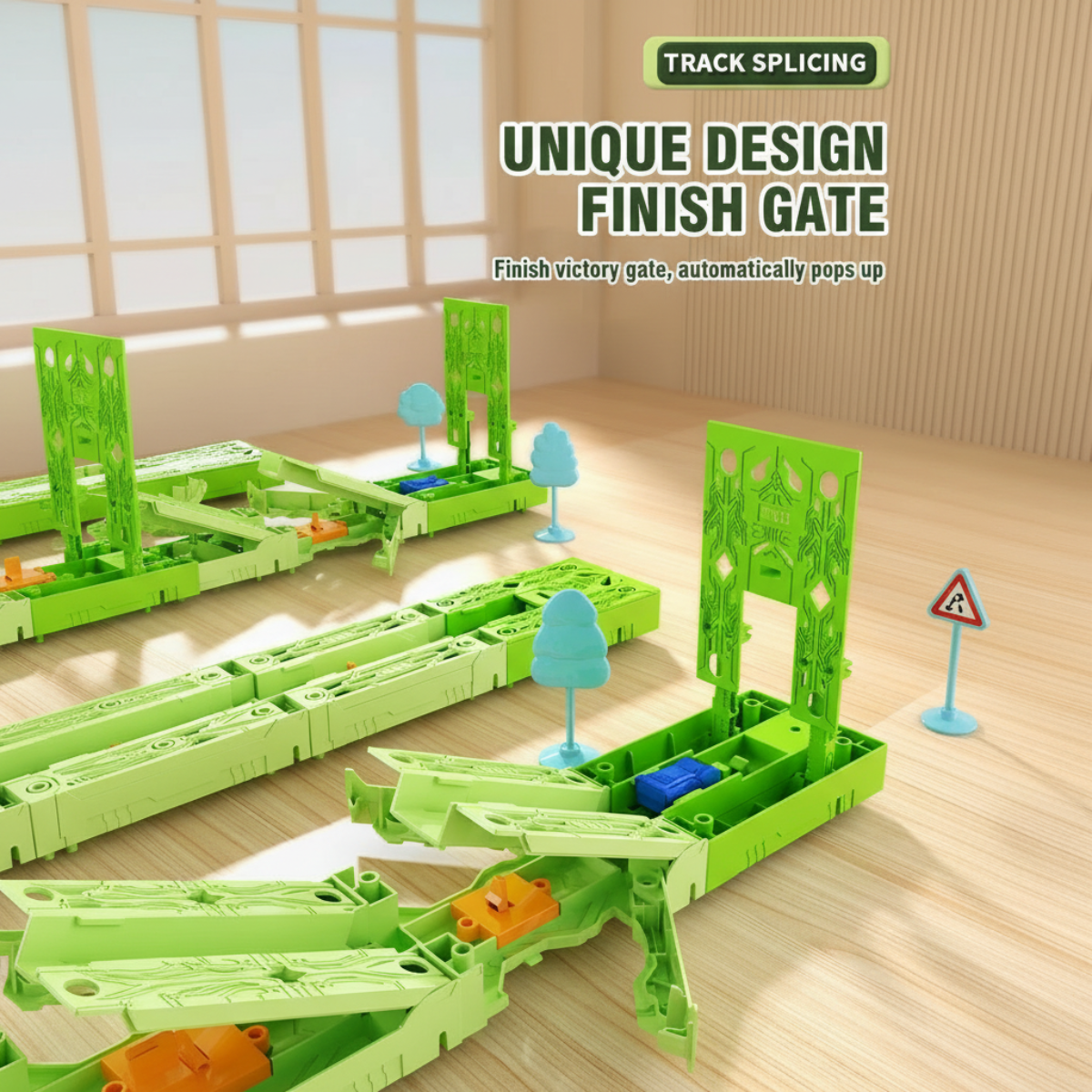 GravityRacer – Educational & Fun – DIY Vehicle Track Set