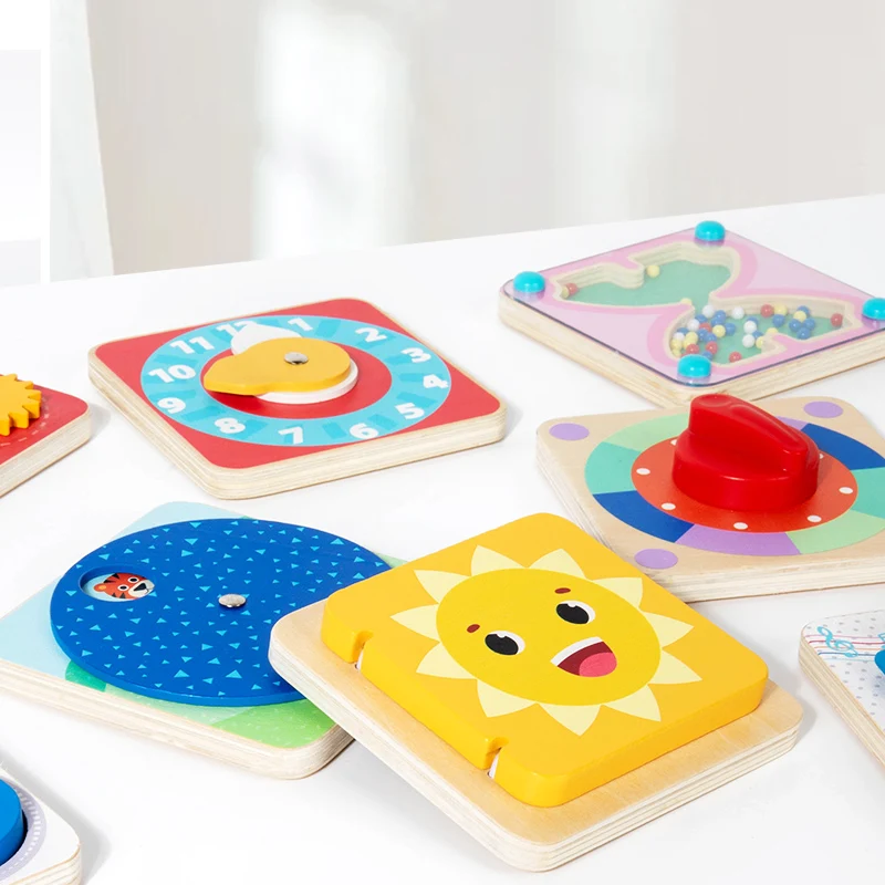 TinySkills – Creative & Educational – Montessori Magnetic Busy Board