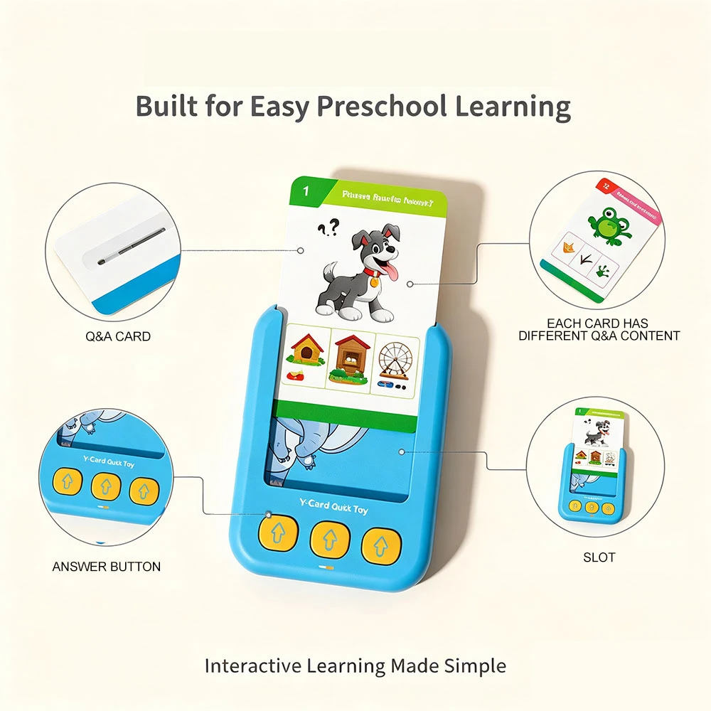 TalkyCards – Interactive & Educational – Talking Flashcards for Kids