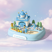 Thumbnail for Magnetic Princess Castle – Creative & Magical – Magnetic Dollhouse Play Set