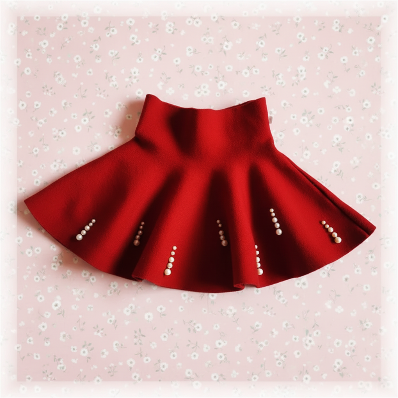 Girls Knitted Skirt – Comfort & Style – Girls' Skirt
