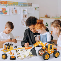 Thumbnail for MetalBuild – Cool & Educational – Construction Vehicle Set