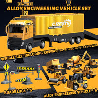 Thumbnail for ConstructoKids – Learning & Building – 2-in-1 Construction Truck Play Set