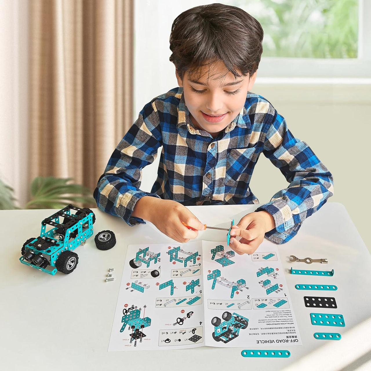 MetalBuild – Cool & Educational – Construction Vehicle Set