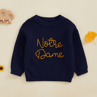 Thumbnail for WarmWeave – Comfortable & Playful – 'Notre Dame' Sweater