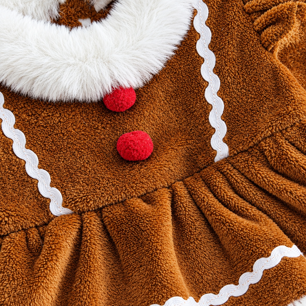 LittleGinger – Cozy & Festive – Baby Christmas Jumpsuit with Hairband