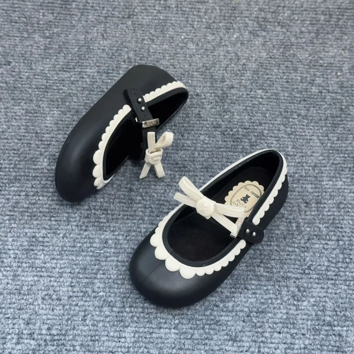 MiniChic – Elegance & Style – Children's Slippers with a Bow