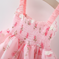 Thumbnail for Girls Butterfly Dress – Cute & Lightweight – Children's Dress