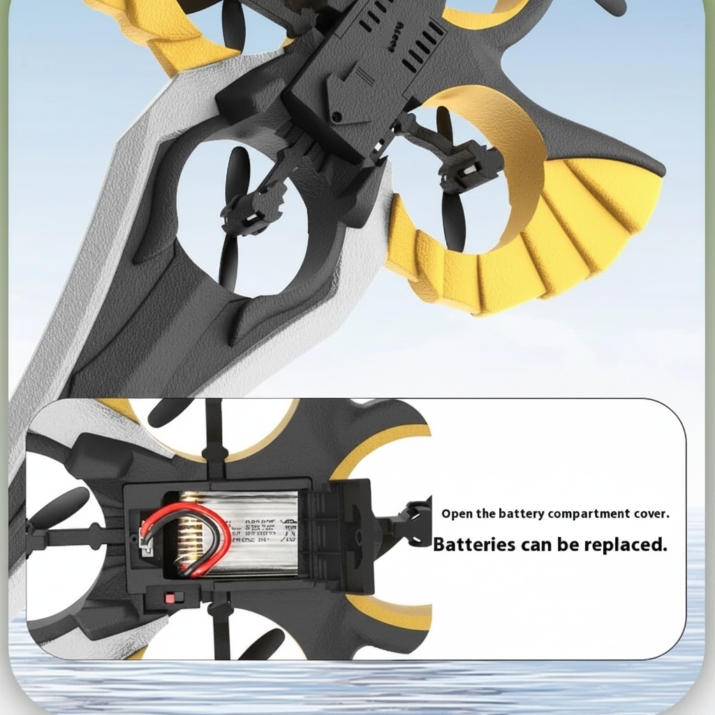 AirBlade – Fun & Interactive – RC Flying Toy with Sword Design