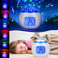 Thumbnail for ColorTime – Colorful & Multifunctional – Digital Children's Alarm Clock with Night Light