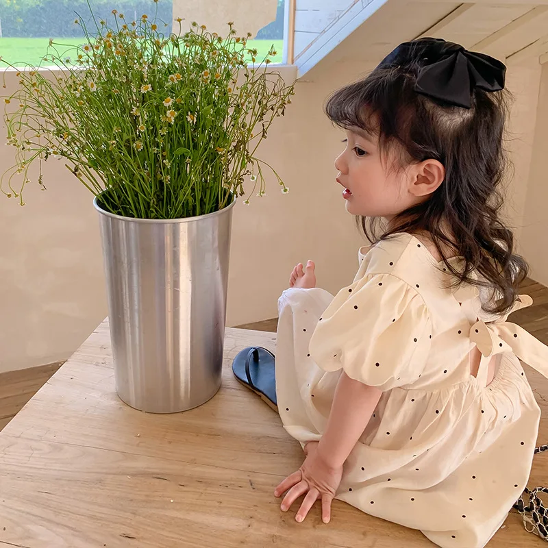 LittleTwinkle – Soft & Comfortable – Children's Dress with Double Bows