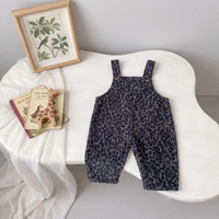 Thumbnail for LeopardChic – Trendy & Comfortable – Girls' Overalls with Leopard Print