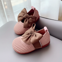Thumbnail for SweetBow – Cute & Practical – Knitted Baby Shoes with a Butterfly Bow